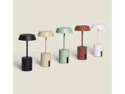 Ledkia Lámpara de Mesa LED Metal Inalámbrica para Exterior Ula