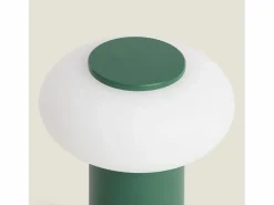 Lámpara de Mesa LED Portátil para Exterior Metal con Batería Recargable Katse Iluminación Exterior