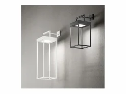 Lámpara de mesa solar y recargable CAGE de Perenz Oscuro H30cm