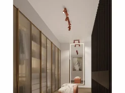Sollux Lighting Lámpara de pared Gloow minimalista de aluminio - 1 fuentes luminosas 4000K - L.8 x A.16 cm - ocre