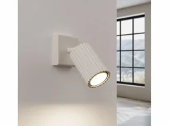 Discount Lámpara de pared Gloow minimalista de aluminio - 1 fuentes luminosas 4000K - L.8 x A.8 cm - Aplique Para Pared