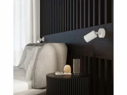 Sollux Lighting Lámpara de pared Gloow minimalista de aluminio - 1 fuentes luminosas 3000K - L.8 x A.8 cm -