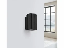 Clearance Lámpara de pared Gloow minimalista de aluminio - 1 fuentes luminosas 3000K - L.6,5 x A.10 cm - Aplique Para Pared