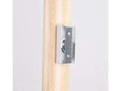 Clearance Sollux Lighting Lámpara de pared Lino moderno de madera/acero - 2 fuentes luminosas - L.6 x A.30 cm - madera natural/ Blanco
