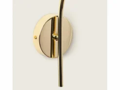 Ledkia Lámpara de Pared Metal y Cristal Baudelaire Verde