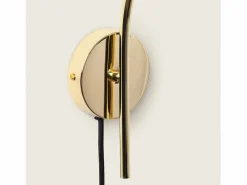 Ledkia Lámpara de Pared Metal y Cristal Baudelaire Verde