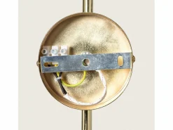 Ledkia Lámpara de Pared Metal y Cristal Baudelaire Verde