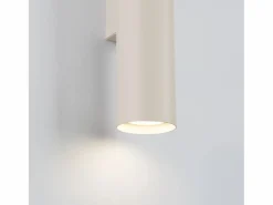 Online Sollux Lighting Lámpara de pared Toris desván de acero - 2 fuentes luminosas 4000K - L.6 x A.30 cm - Beige
