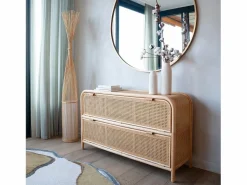 Rendez-Vous Déco Lámpara de pie de bambú natural 1m70 - Huron