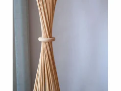 Rendez-Vous Déco Lámpara de pie de bambú natural 1m70 - Huron
