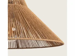 Best Ledkia Lámpara de Pie Exterior Metal y Cuerda Montreal Natural Multicolor