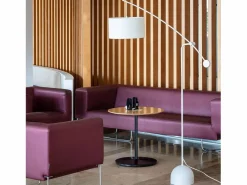 Best Ledkia Lámpara de Pie Metal Meetkunde Blanco Multicolor