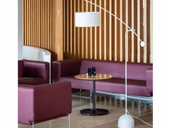 Best Ledkia Lámpara de Pie Metal Meetkunde Blanco Multicolor