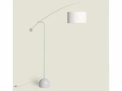 Best Ledkia Lámpara de Pie Metal Meetkunde Blanco Multicolor