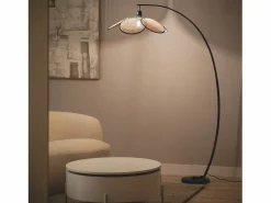 Discount Lámpara de Pie Ratán Arco Nirvana Natural Lámpara De Pie
