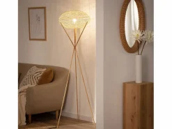 New Lámpara de Pie Ronax Natural Lámpara De Pie
