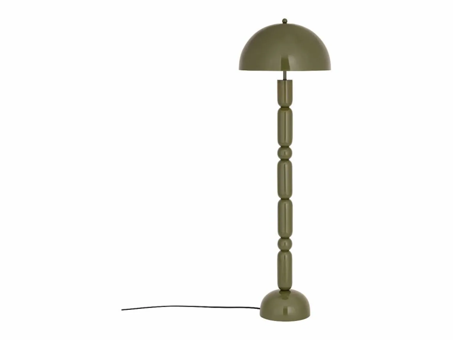 Lámpara de pie tipo seta de metal, D. 45 x A. 147 cm, brillante, ELDON Lámpara De Pie