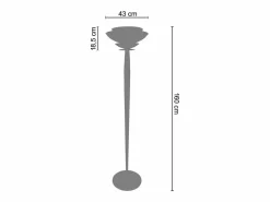 Hot Lámpara de Pie ,madera,,A162xD40xP40cm Lámpara De Pie