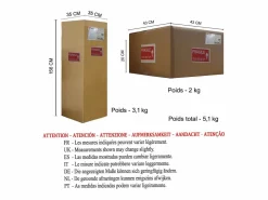 Outlet Lámpara de Pie ,madera, ,A162xD40xP40cm Lámpara De Pie