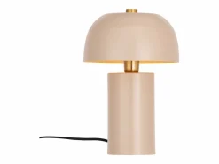 Clearance Lámpara de sobremesa con forma de seta en metal, D. 26 x Alt. 39 cm, , WINDY Lámpara De Mesa