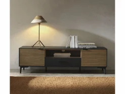 Best Lámpara de sobremesa con tulipa de fibra natural trenzada Lámpara De Mesa