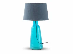 Best Lámpara de sobremesa cristal con tulipa de algodón Lámpara De Mesa