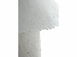 Lámpara de sobremesa 45x45x46 con base y tulipa de papel maché