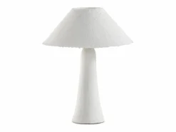 Clearance Lámpara de sobremesa 45x45x56 con base y tulipa de papel maché Lámpara De Mesa