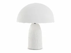 Outlet Lámpara de sobremesa 40x40x50 con base y tulipa de papel maché Lámpara De Mesa
