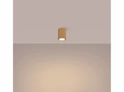 Sollux Lighting Lámpara de techo Gloow minimalista de aluminio - 1 fuentes luminosas 4000K - L.6,5 x A.10 cm -