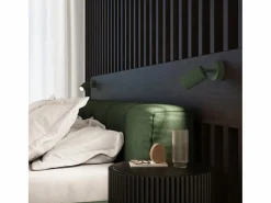 Sollux Lighting Lámpara de techo Gloow minimalista de aluminio - 4 fuentes luminosas 3000K - L.25 x A.16,5 cm - oliva