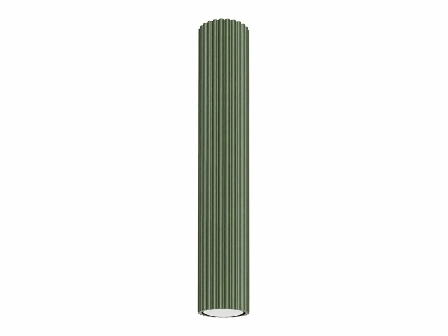 Best Lámpara de techo Gloow minimalista de aluminio - 1 fuentes luminosas 3000K - L.6,5 x A.40 cm - oliva Plafón