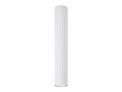 Sollux Lighting Lámpara de techo Gloow minimalista de aluminio - 1 fuentes luminosas 4000K - L.6,5 x A.40 cm - Blanco