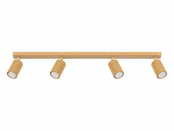 Sollux Lighting Lámpara de techo Gloow minimalista de aluminio - 4 fuentes luminosas 3000K - L.81 x A.16,5 cm -