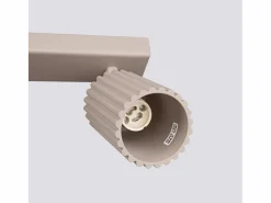 Sale Lámpara De Techo Karbon Minimalista De Aluminio - 4 Fuentes Luminosas - L.81 X A.16,5 Cm - Pardo Plafón