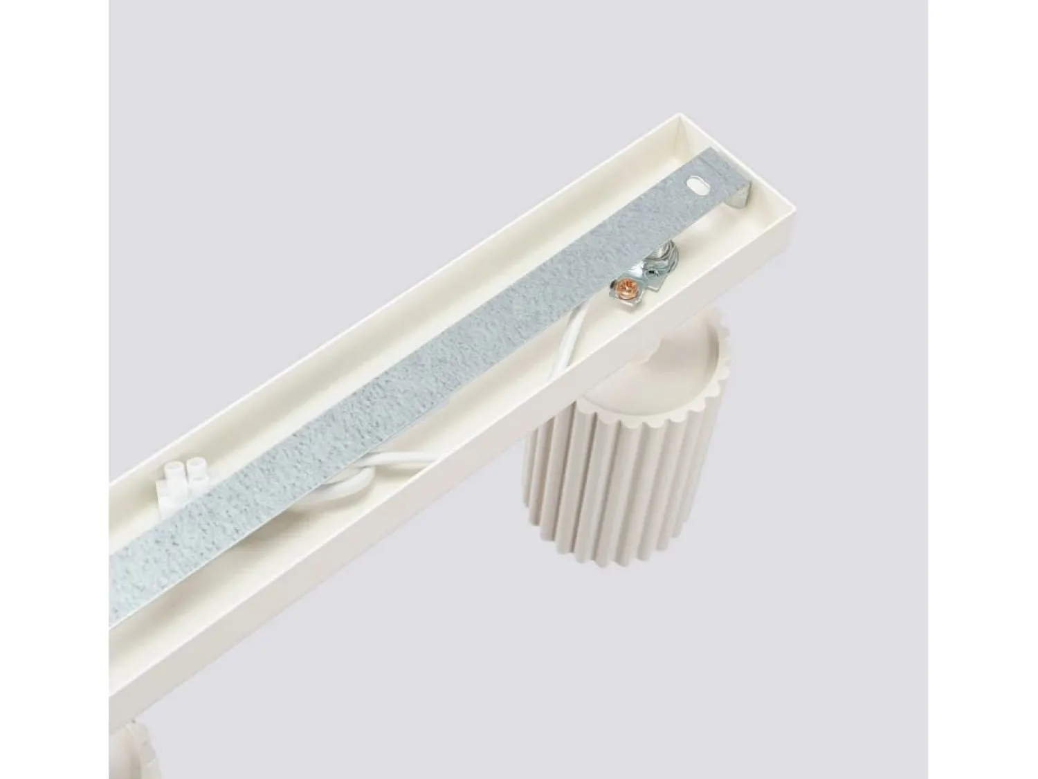 Online Lámpara De Techo Karbon Minimalista De Aluminio - 6 Fuentes Luminosas - L.117 X A.16,5 Cm - Plafón