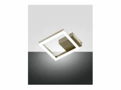 Lámpara de techo LED BARD moderna de 11 W, oro mate 3394-24-225 Fabas Luce Plafón