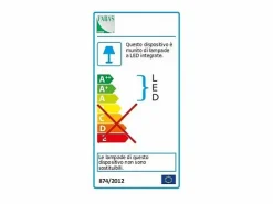Lámpara de techo LED BARD moderna de 11 W, oro mate 3394-24-225 Fabas Luce Plafón