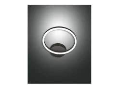Sale Lámpara de techo LED GIOTTO moderna 18W negra 3508-21-101 Fabas Luce Negro