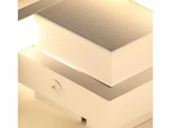 NETTLIFE Lámpara de techo LED con control remoto, moderna lámpara de techo geométrica, negra, regulable