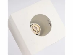 Outlet Lámpara de techo Quad industrial de concreto - 1 fuentes luminosas - L.10 x A.10 cm - Plafón