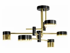 Discount Lámpara De Techo Toolight App1002-6C Black Negro