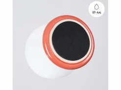 Sale Lámpara de techo Zori minimalista de cerámica/vidrio vidriado - 1 fuentes luminosas - L.12 x A.12 cm - durazno Plafón
