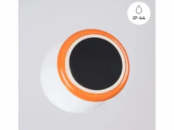 Sale Sollux Lighting Lámpara de techo Zori minimalista de cerámica/vidrio vidriado - 1 fuentes luminosas - L.12 x A.12 cm - Naranja