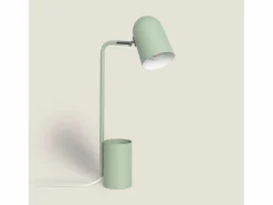 Best Ledkia Lámpara Flexo Escritorio de Metal con Portalápices Waal Celadón Verde