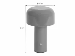Sale Sweeek Lámpara led de metal para mesa interior, 13cm Beige