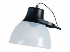 Outlet TOSEL Lámpara para Escritorio ,metal,Negro,A150xD29xP29cm Transparente