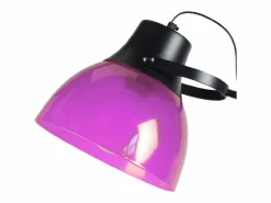 Hot TOSEL Lámpara para Escritorio ,metal,Negro ,A150xD29x P29cm Rosa
