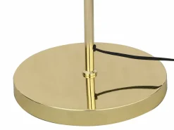 Outlet OZAIA Lámpara recta placado latón - D.30 x Alt. 149 cm - - ONTARIO Dorado