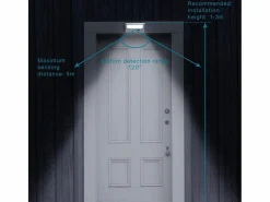 Lumisky Lámpara solar de pared con sensor 200LM DERBY